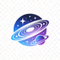 星空XK集团官方Logo - 橙色与深蓝色交织的抽象星空图案，象征活力与专业